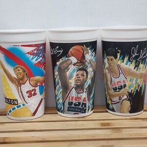 NBA Collectible cups from the 90s